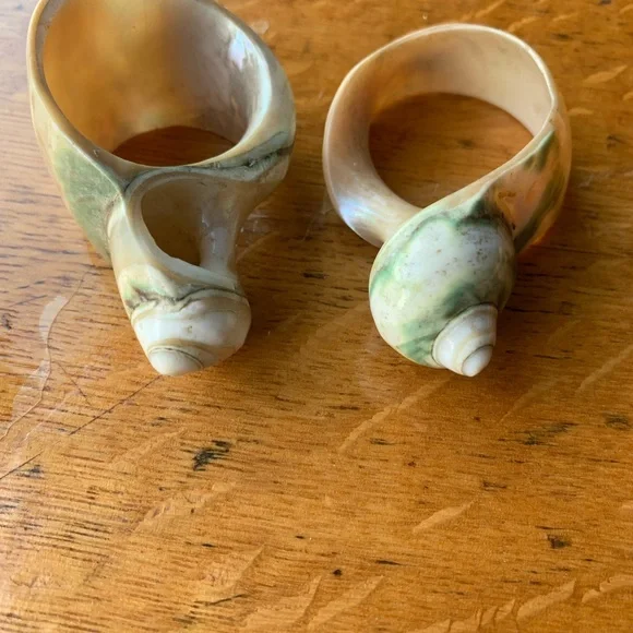 Unique Shell Rings - Picture 1 of 1